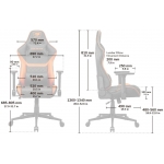 Cougar Armor One V2 人體工學高背電競椅 (橙黑色)